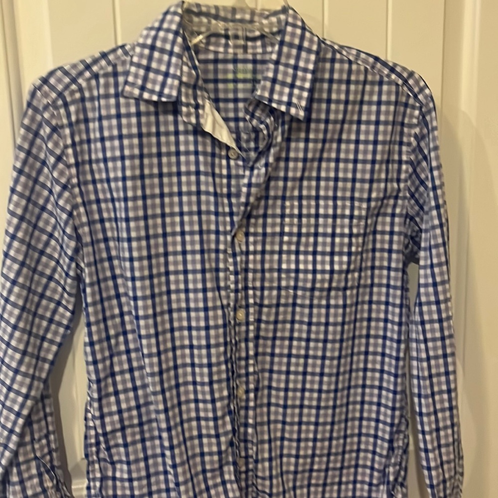 Crewcuts boy’s plaid button down shirt